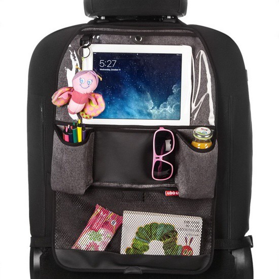 Coo Coo Car  Back Seat Organizer Graphite