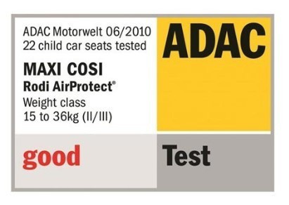 Автокресло Maxi-Cosi Rodi AP тест ADAC