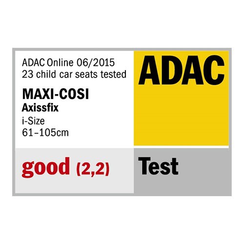 Автокресло Maxi-Cosi AxissFix тест ADAC